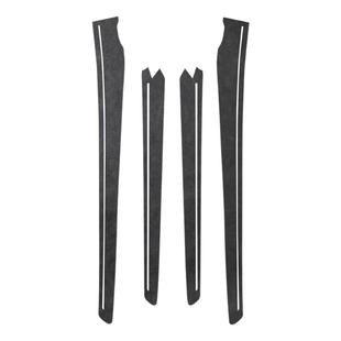 适用特斯拉ModelY焕新版车门饰条面板装饰贴超薄Alcantara翻毛皮