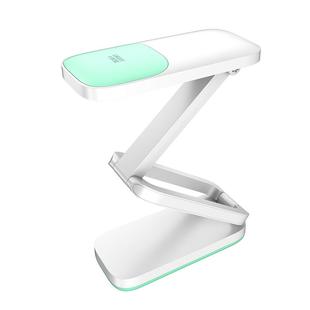 康铭可折叠充电台灯大容量超长续航学生宿舍护眼学习专用充插两用