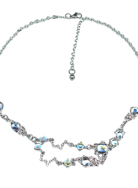 星空北斗七星choker项链锁骨链