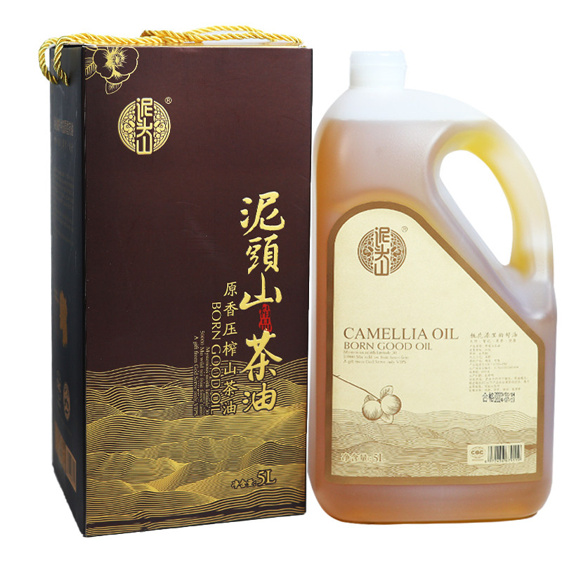 泥头山原香压榨山茶油食用油礼盒