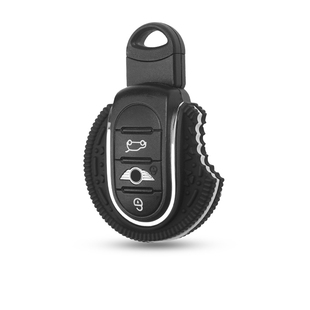 适用宝马mini钥匙壳改装创意个性奥利奥钥匙挂件迷你cooper钥匙套