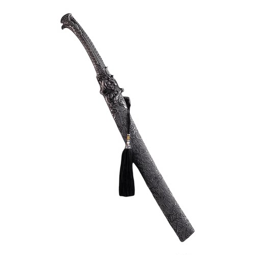 龙泉刀剑银龙宝刀清刀牛尾刀锰钢锻造收藏武真刀镇宅工艺品未开刃