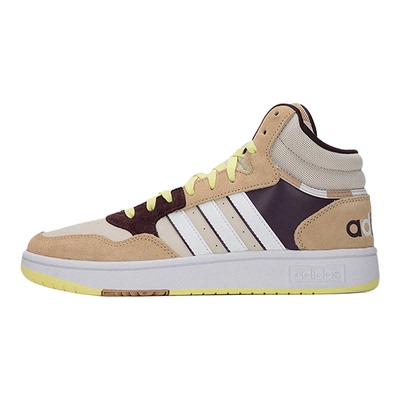 Adidas阿迪达斯男女鞋HOOPS 3.0高帮复古休闲板鞋FZ6562