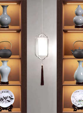 新中式软装摆件高档酒店酒柜茶室茶馆茶壶茶道摆件装饰花瓶摆设