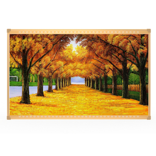 石墨烯碳晶墙暖壁画电暖器家用节能远红外壁画取暖器壁挂式暖气片