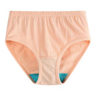 ab内裤女士纯棉高腰抗菌短薄裤透气中老年人宽松妈妈三角裤头2822