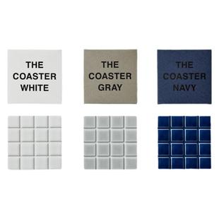 中川政七 The Coaster 陶瓷杯垫 日本进口 3色简约瓷砖设计餐具
