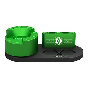 洛韦 手机维修工具整理架 旋转螺丝刀架多功能手机维修工具收纳架
