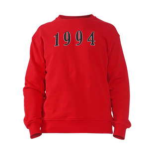 sbenu韩国潮流数字印花圆领卫衣情侣休闲宽松百搭重磅慵懒风上衣