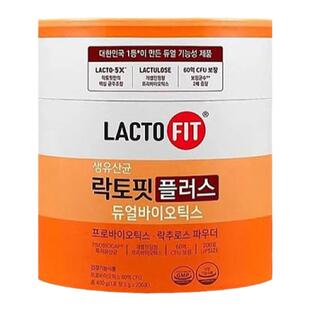 韩国直邮钟根堂LACTOFIT乐多飞乳酸菌益生菌调理肠胃60亿菌*200包