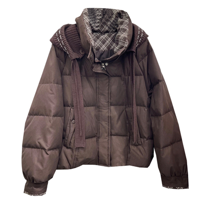 可拆卸羽绒服女2025冬季新款