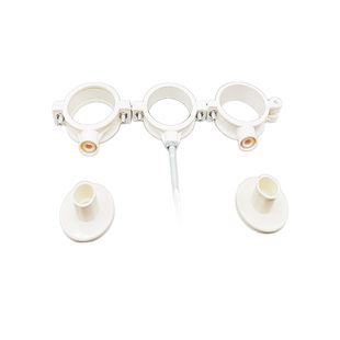 PVC管卡50盘式吊卡75吸顶110墙卡160抱箍32固定水管200双用20 25