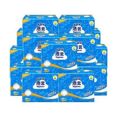 柔韧压花加厚卫生纸洁云