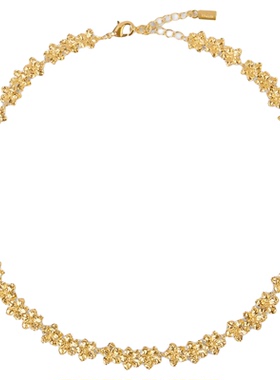 Wens花神系列繁花立体花朵项链