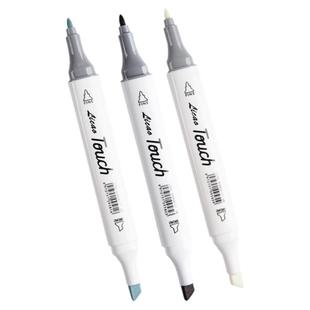 特大号双头马克笔黑色油性不可擦防水速干大容量不掉色勾线笔美术涂鸦儿童单支绘画粗细两头记号笔加粗笔头