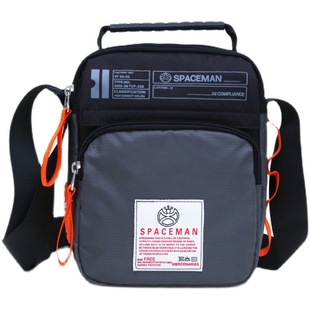 正品斯帕曼日系新款潮男包时尚单肩手提斜挎小包超轻防水休闲帆布