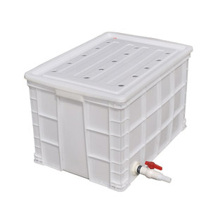 加厚塑料乌龟养殖箱带排水饲养草龟鳄龟养鱼盆龟池孵化盒加盖子箱