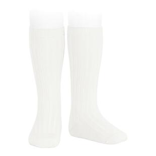 西班牙Condor康德新生婴幼儿童男女宝宝冬季保暖纯色棉经典中筒袜