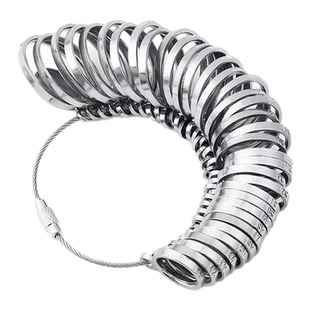 港度戒指圈测量指围环手指尺寸大小金属圈口号码手寸大小测量工具