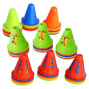 轮滑桩杯平花桩溜冰鞋子轮滑障碍物角标标志筒绕桩小锥桶训练道具