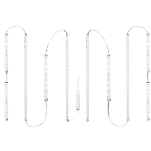 天空之城吸顶灯配件led替换灯条长条22cm52cm三色变光磁吸灯芯带