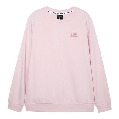 斯凯奇男女针织卫衣简约套头百搭