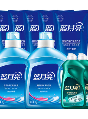 蓝月亮洗衣液15斤组合