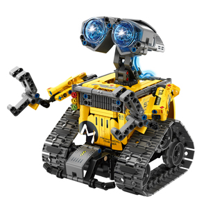 遥控编程瓦力机器人积木玩具益智拼装电动8-12岁儿童男孩生日礼物