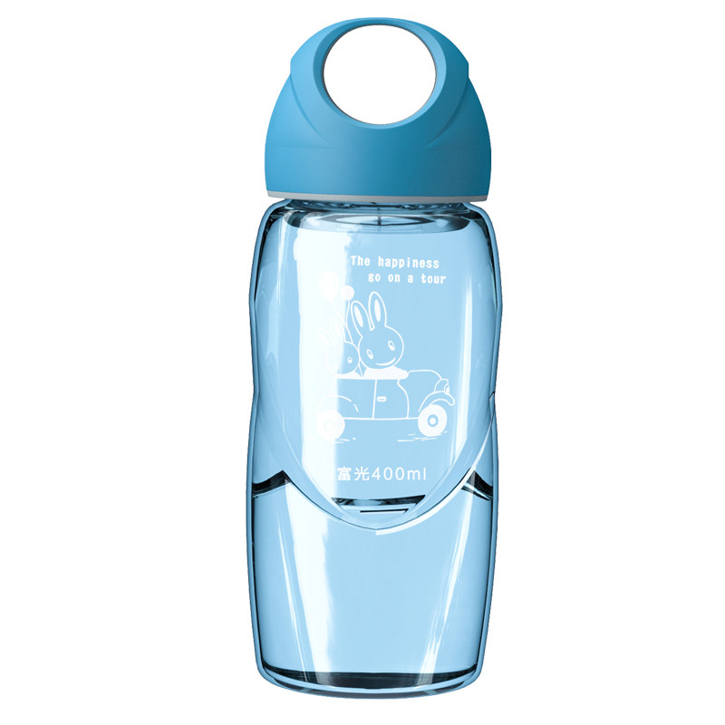 富光学生太空杯小水杯便携可爱儿童防漏塑料茶杯女士迷你随手杯子