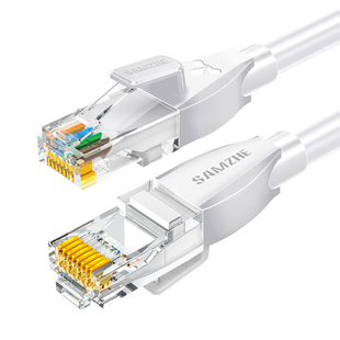 山泽六类网线CAT6类千兆纯铜成品线 电脑台式机笔记本家用宽带路由器网络电视投影仪高速连接跳线三米5五10米