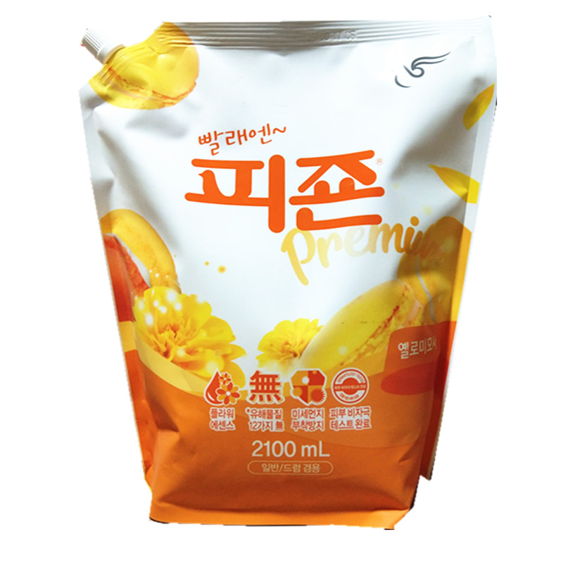 韩国进口碧珍柔顺剂防静电味持久