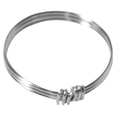 纠缠原创手工戒指女999足银简约