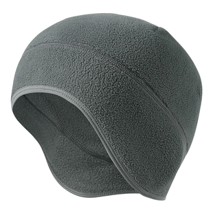 朗希迪冬季保暖护耳帽子滑雪跑步运动帽骑行包头加厚男抓绒机车帽