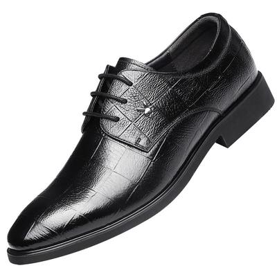 商务男士皮鞋花花公子增高