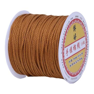 博婷牌手搓棉线耐磨编织串珠