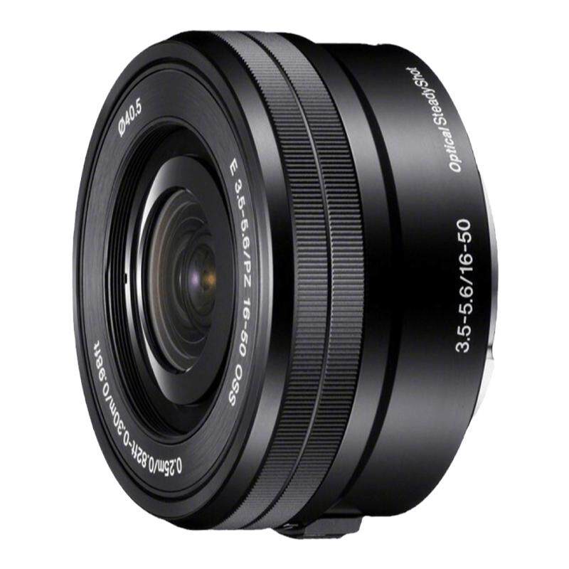 索尼 E PZ16-50mmF3.5-5.6 OSS APS-C画幅变焦镜头黑色银色拆机版