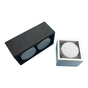 泛光LED明装筒灯全光谱客厅灯无主灯可换光源GX5.3吸顶灯卧室照明