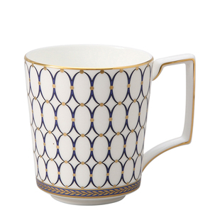 现货WEDGWOOD金粉年华马克杯骨瓷茶杯情侣杯水杯家用进口结婚礼物