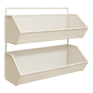 宿舍免打孔床上挂篮墙上置物架寝室悬空储物架子衣柜侧面收纳神器