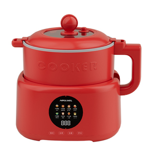 Apixintl安本素电饭煲家用小型3L智能迷你3到4人多功能微压电饭锅