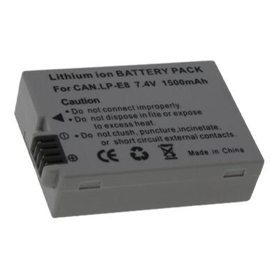 伊弗顿适用佳能LP-E8相机电池