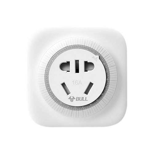 公牛16a电热水器定时器插座大功率自动断电智能可定时开关控制器
