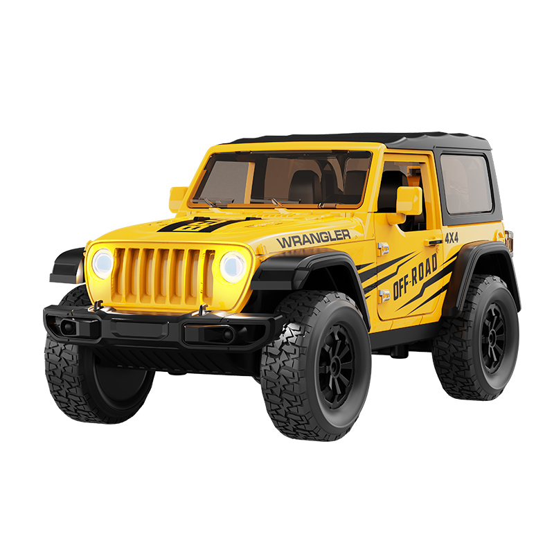 大号吉普车儿童卢比肯越野JEEP汽车模型仿真男孩六一节礼物玩具车