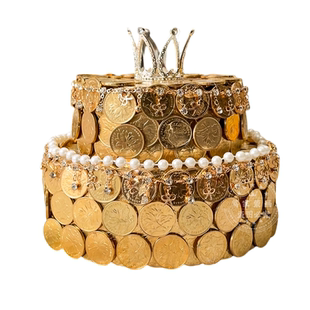 硬币创意生日蛋糕模具五角钱手工DIY材料包情人节礼物送男女朋友