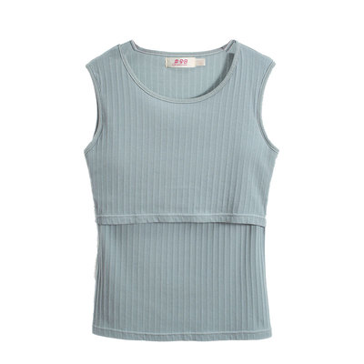 春秋季哺乳背心吊带外出喂奶衣