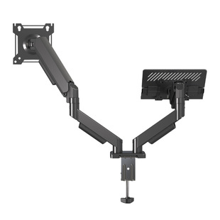 笔记本电脑倒挂支架显示器支撑架可升降宿舍增高架悬空悬臂机械臂