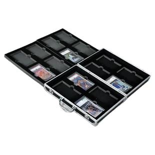 球星卡PSA评级卡收纳箱BGS评分卡收藏箱带锁卡砖箱宝可梦卡牌收藏