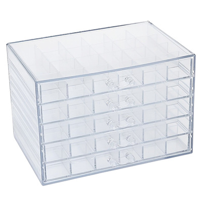 美甲钻美甲饰品分格收纳盒