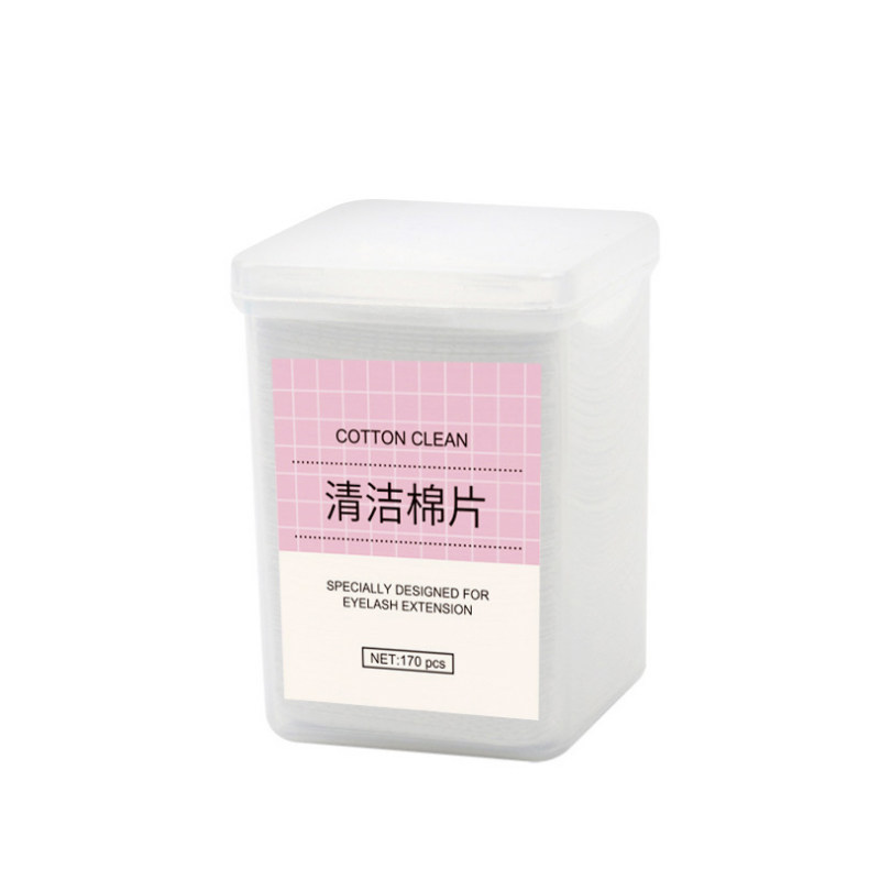 嫁接睫毛卸妆清洁棉片美睫眼部睫毛保湿清洁胶水瓶口擦美睫店专用