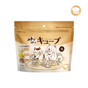 地狱厨房大满足特选鸡鸭肉混合冻干磨牙营养猫零食100g*1